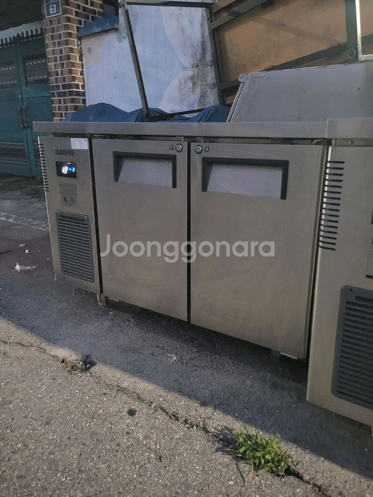 스키피오 간냉식 테이블냉동고 냉장고 2개--0