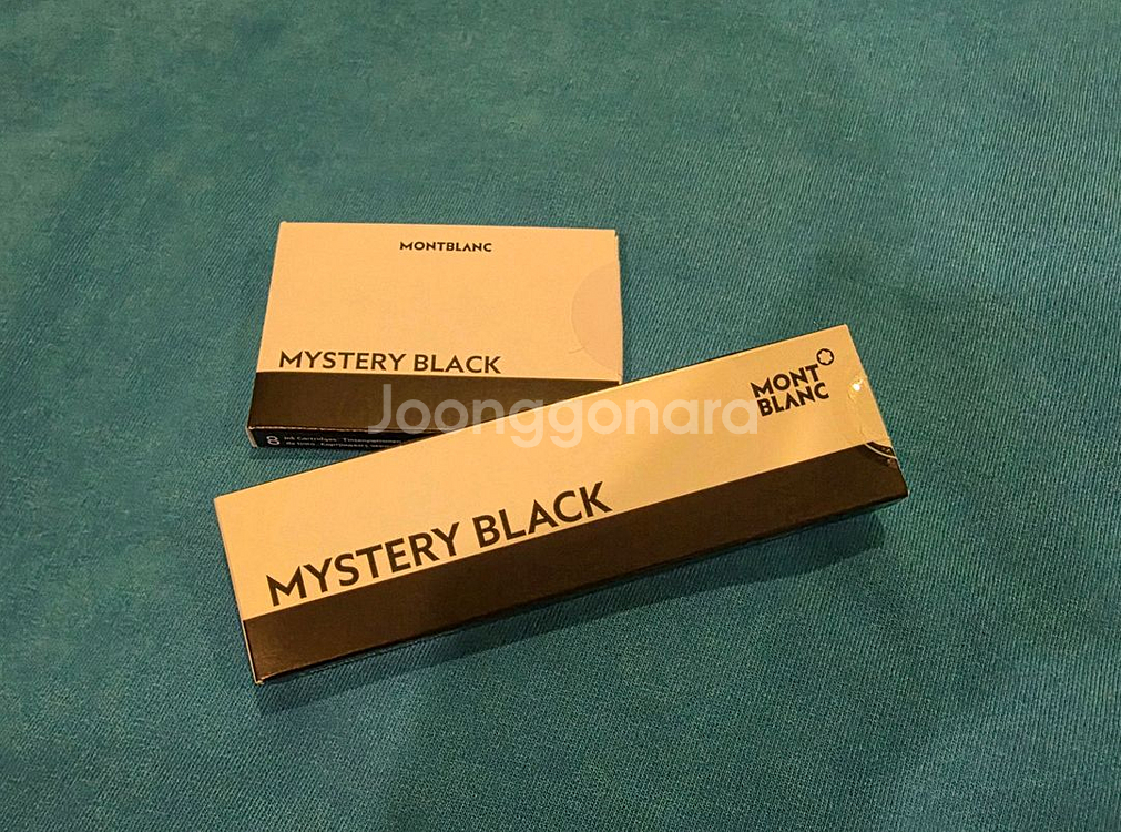 몽블랑 수성펜 리필 스몰 3피스 & 잉크 카트리지--1