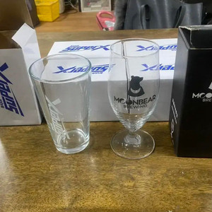 맥주컵 미사용 잔 여러개 개당가격