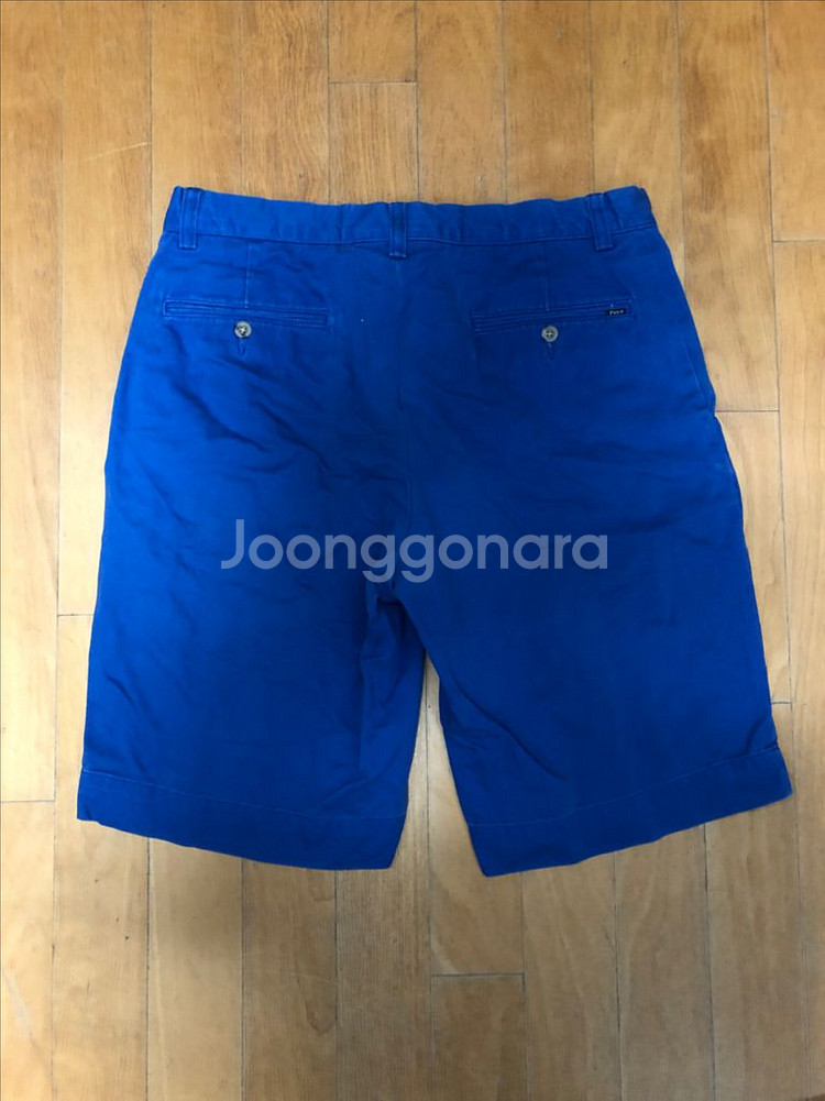 폴로 랄프로렌 클래식핏 치노팬츠 반바지 블루 32--1