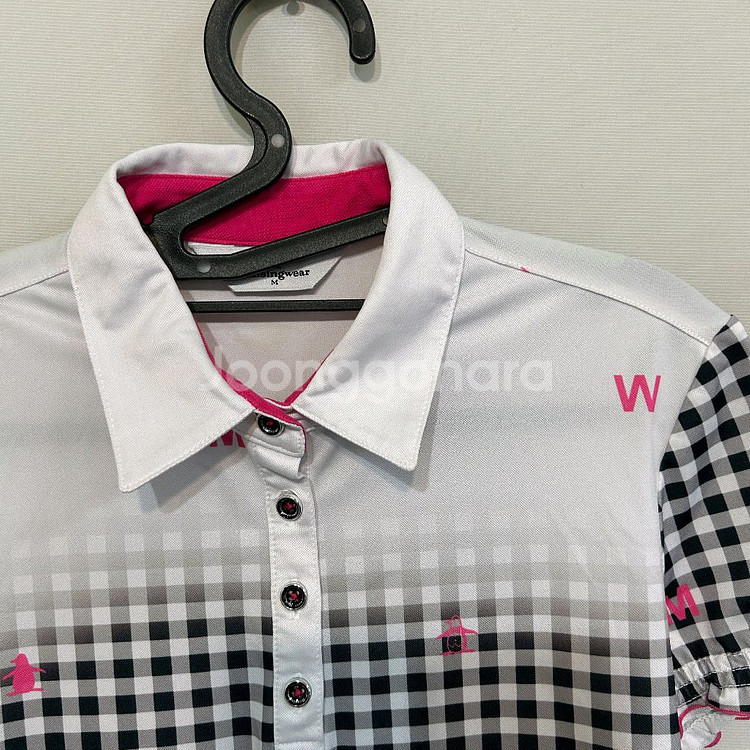 먼싱웨어 골프 여성 반팔 티셔츠 M--1