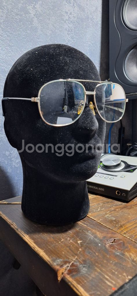빈티지 투브릿지 일본 패션안경 안경테 레트로--0