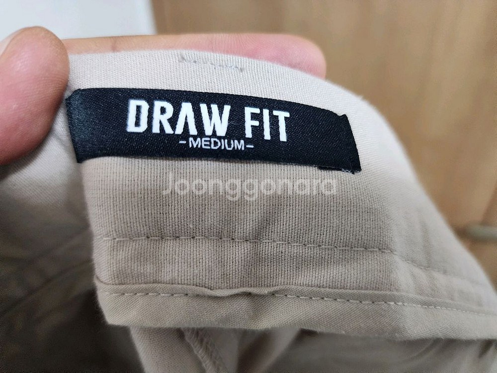 (M)드로우핏 히든밴딩 핀턱 린넨 팬츠--4