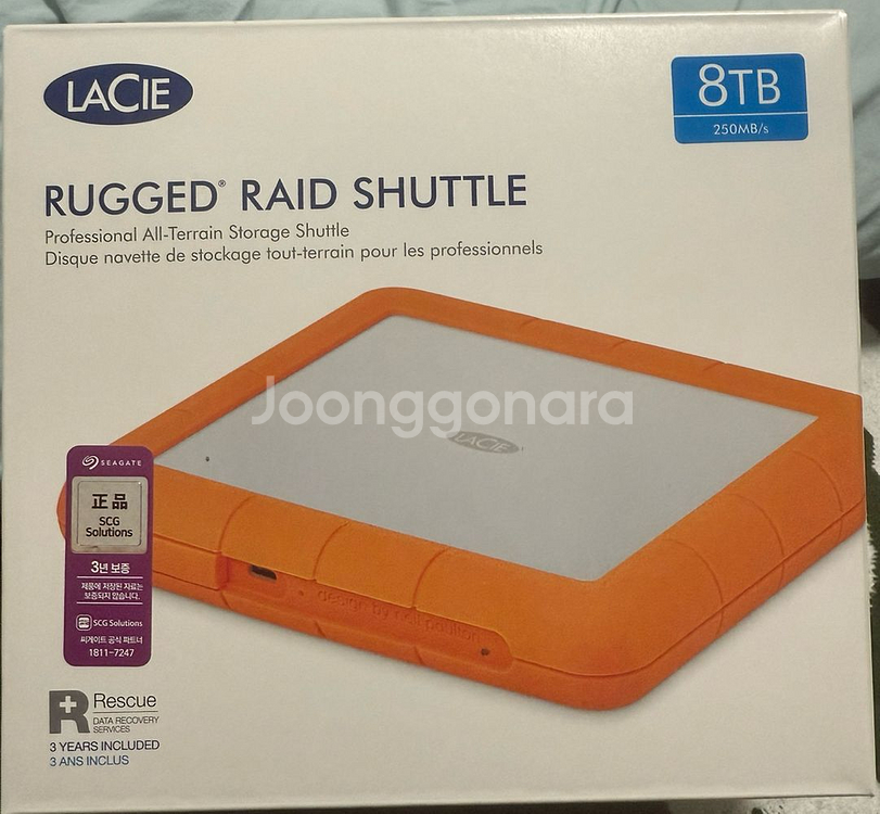 lacie rugged raid shuttle 8TB--0