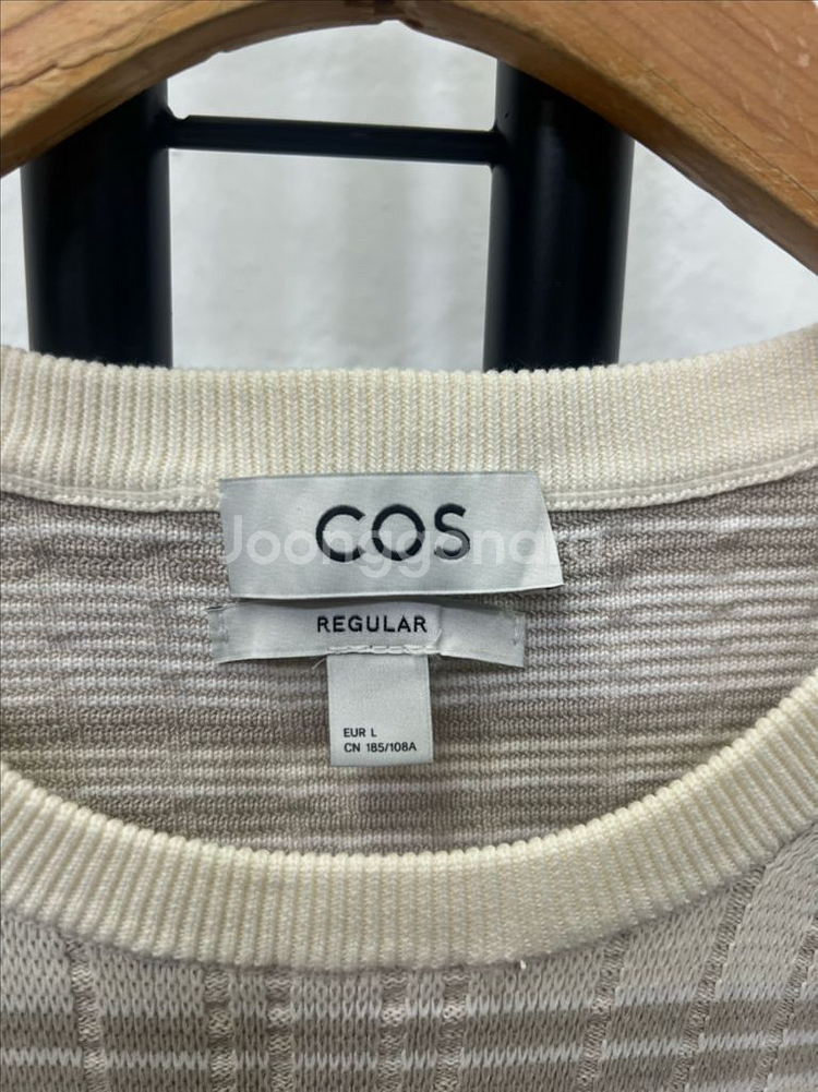 정품) COS 남성 니트조끼 베스트 L--4