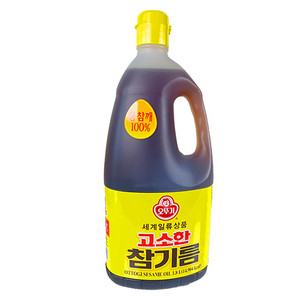 오뚜기고소한참기름 1.8L 4개