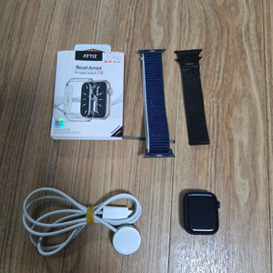 애플워치7 41mm 미드나잇 셀룰러