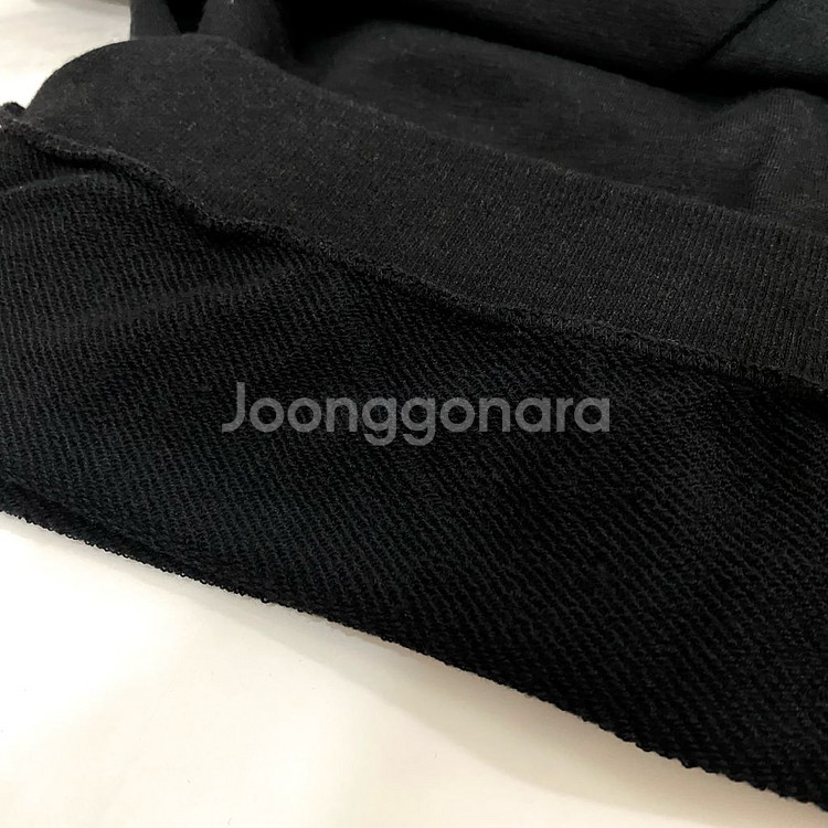 셀린느 벨루어 로고 파리 맨투맨 블랙 정품--7