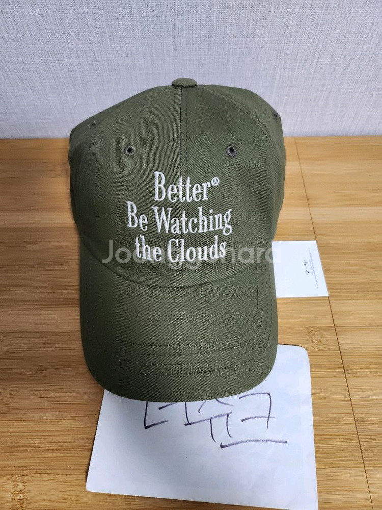 (새상품) 에이카화이트 BETTER CAP 올리브--0