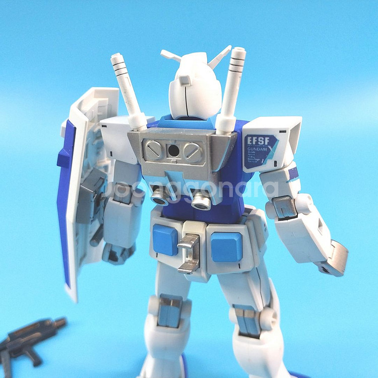 HG 퍼스트건담 UC ANA 풀도색작 반다이 건프라--7