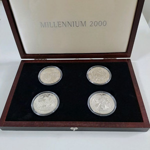 키리바시&사모아 1997년 2000년 밀레니엄기념 은화