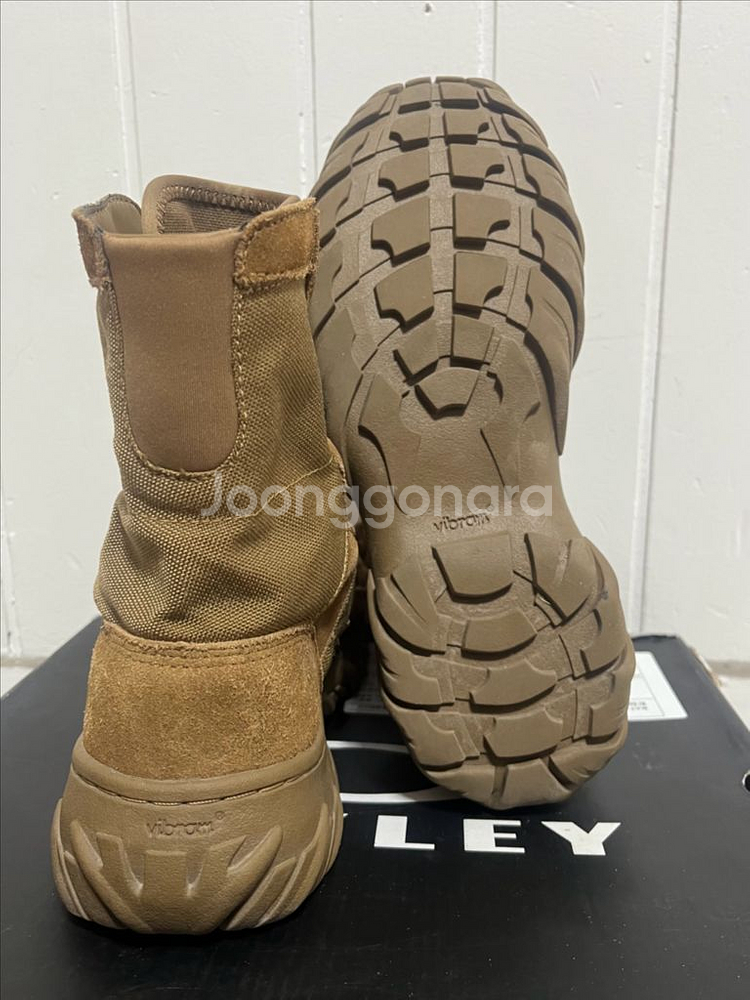 오클리 사막화 부츠. 비브람 아웃솔 240mm--3