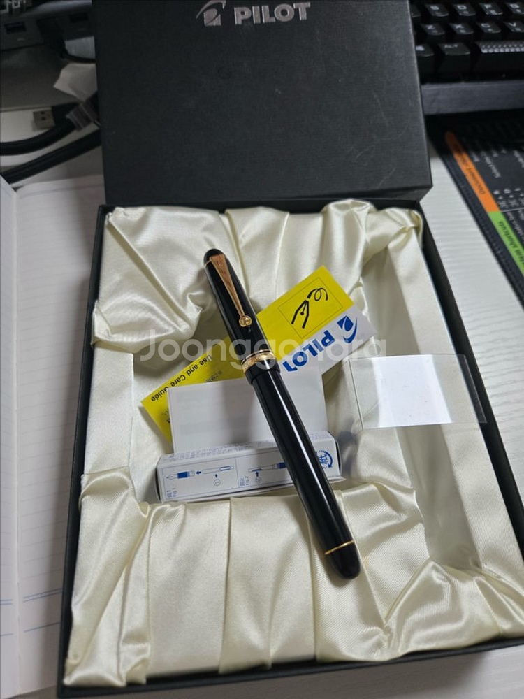 파이롯트 커스텀 74 만년필 -14k 금 B 촉--2