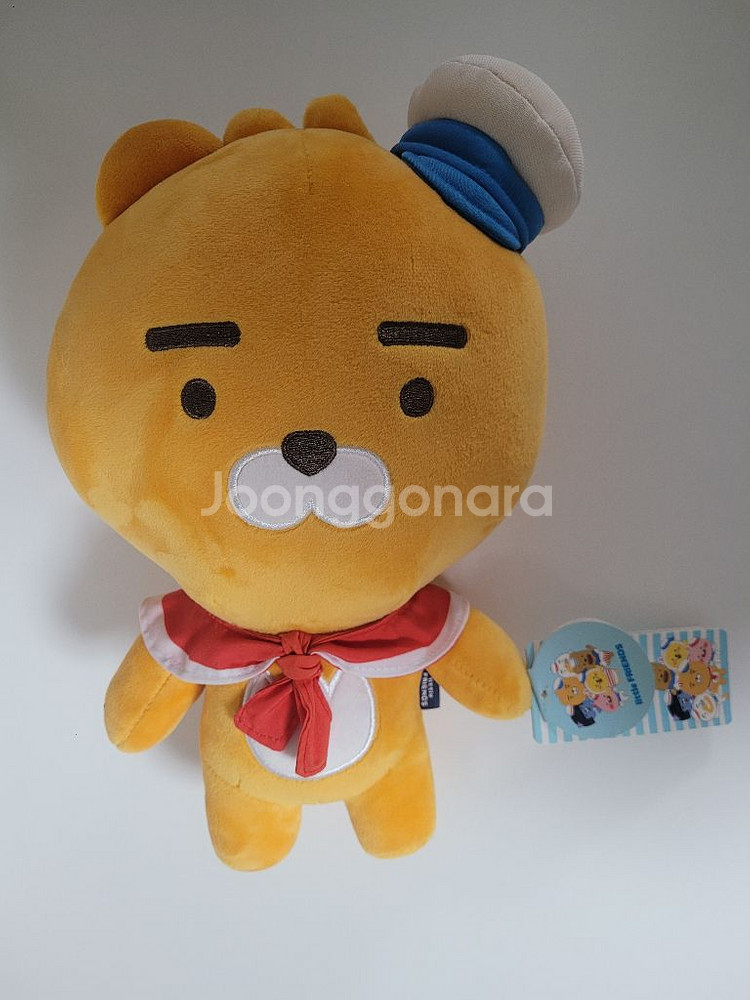 카카오프렌즈 리틀프렌즈 마린블루 라이언 인형--0