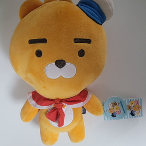 카카오프렌즈 리틀프렌즈 마린블루 라이언 인형