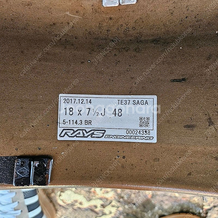 RAYTE37 18 7.5J48아노다이징브론즈(스퀘어)--8