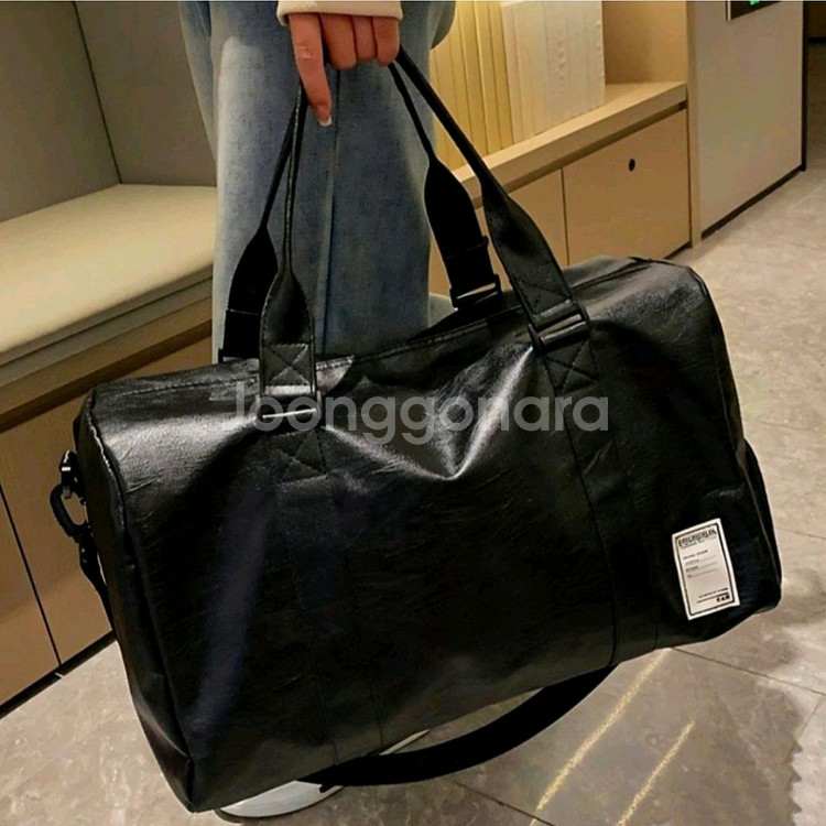PU 보스턴백 여행가방 헬스가방 생활방수 대용량 가방--3