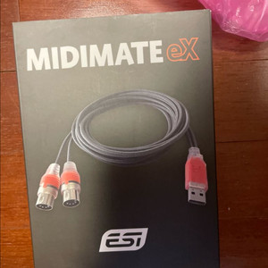 ESI midimate ex 케이블