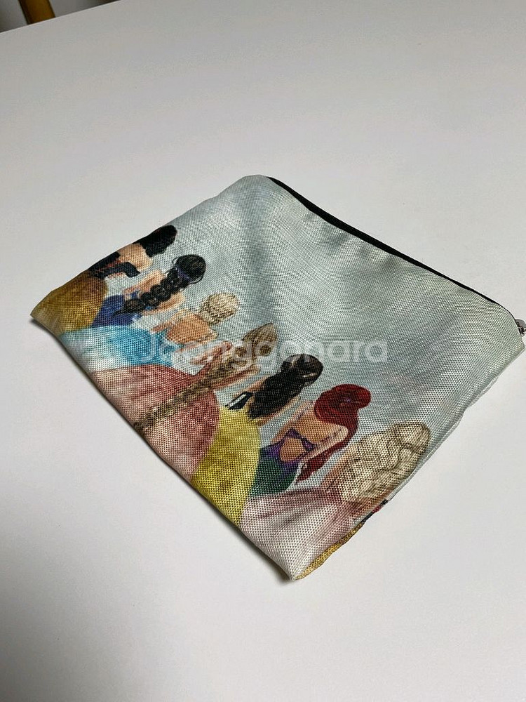 디즈니 공주 뒷모습 파우치--0