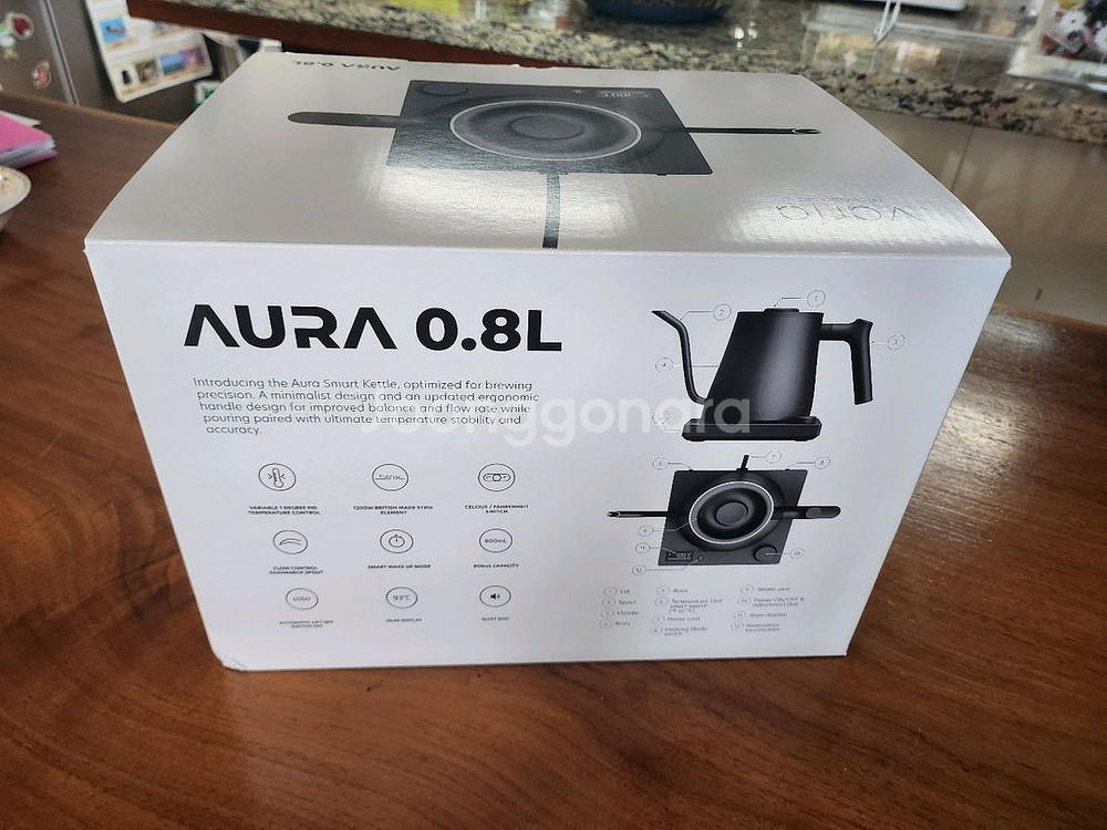 바리아 AURA 전기포트(새상품)--0