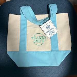트레이더 조 (Trader Joes) 미니 캔버스 토트