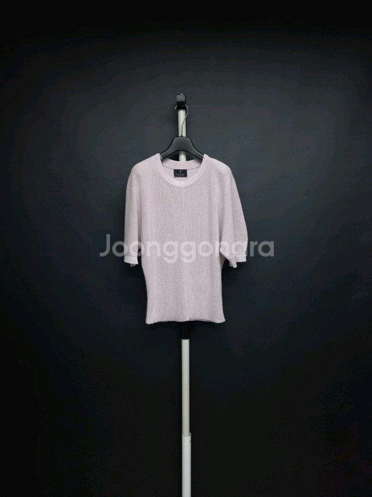 랑방 춘추 캐시미어블랜 6부 니트블라우스 66.77--0