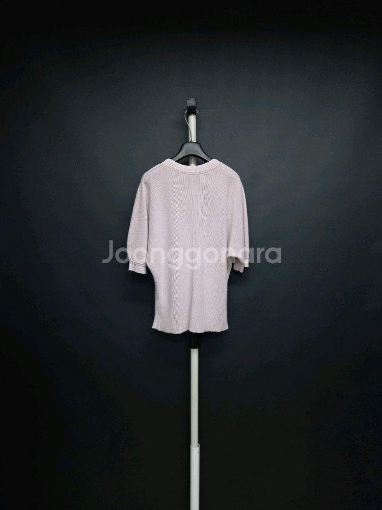 랑방 춘추 캐시미어블랜 6부 니트블라우스 66.77--1