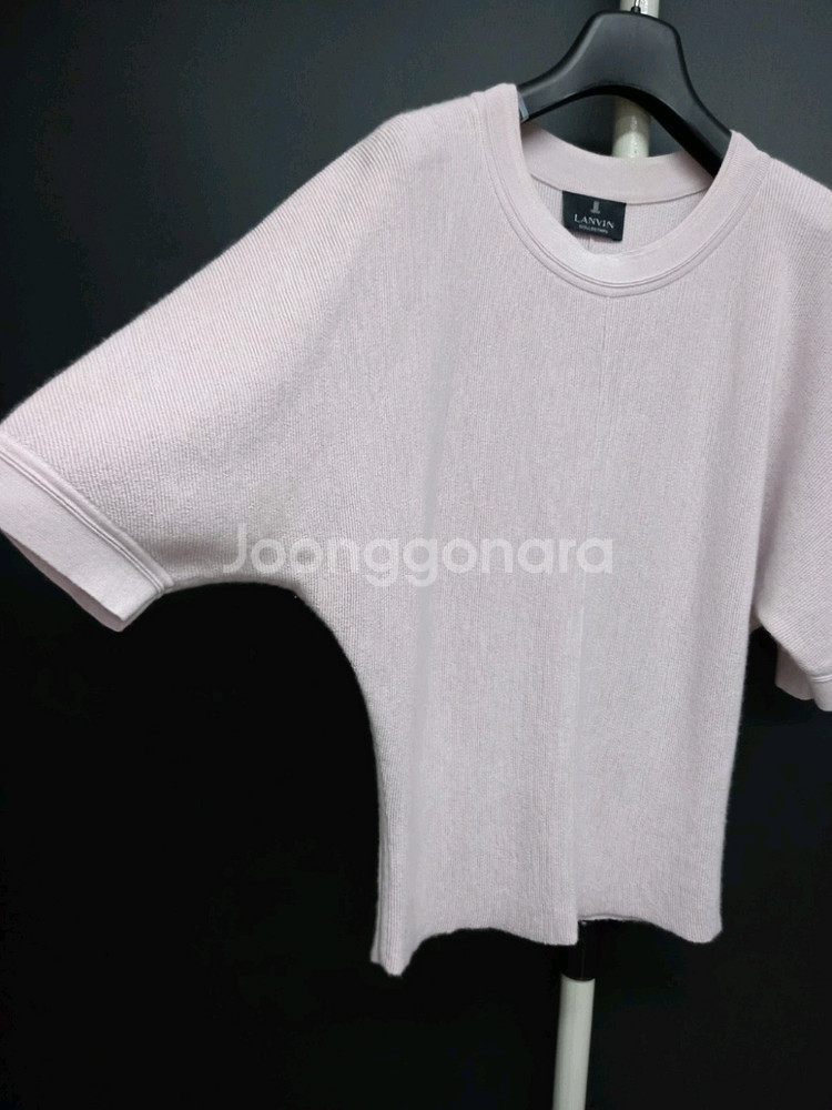 랑방 춘추 캐시미어블랜 6부 니트블라우스 66.77--3