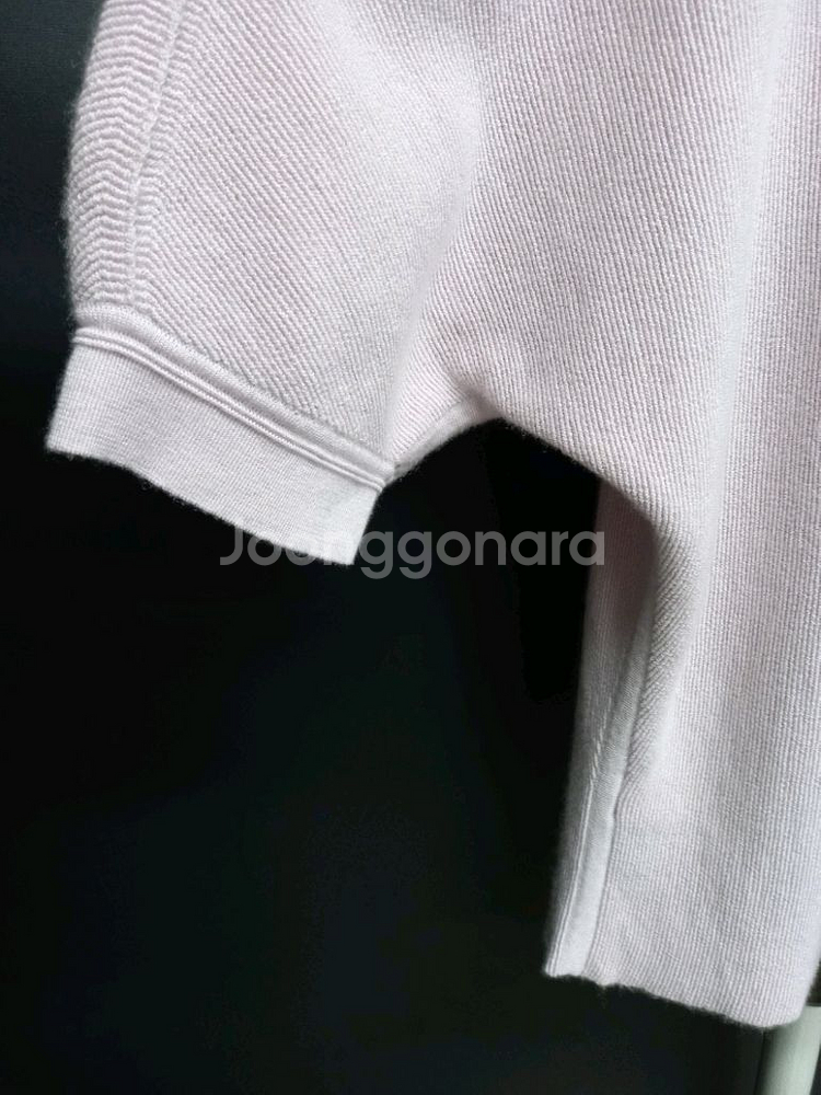 랑방 춘추 캐시미어블랜 6부 니트블라우스 66.77--5