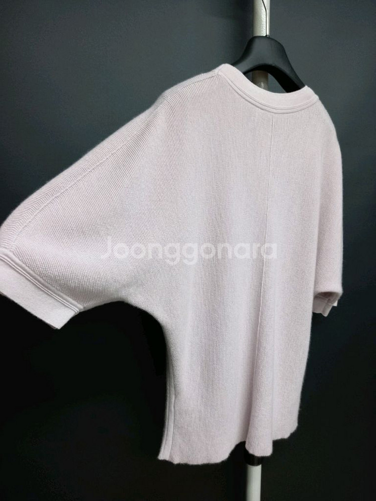 랑방 춘추 캐시미어블랜 6부 니트블라우스 66.77--4