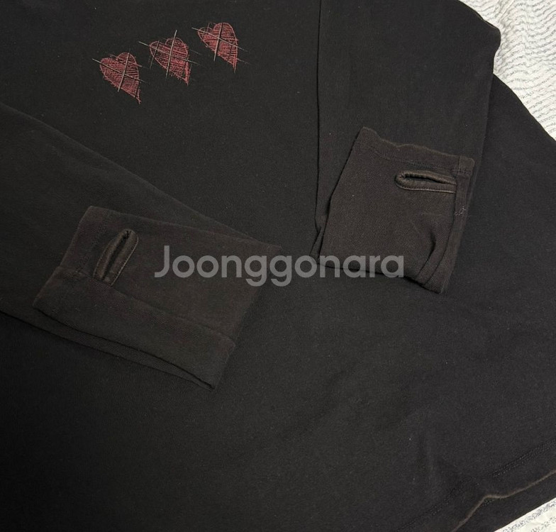 해칭룸 VTG 카툰 하트 롱슬리브--4
