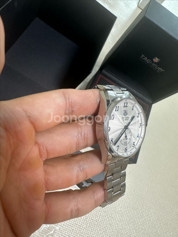 테그호이어 정품 까레라 헤리티지 38mm 시계--4