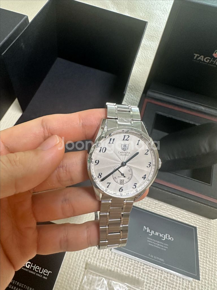 테그호이어 정품 까레라 헤리티지 38mm 시계--2