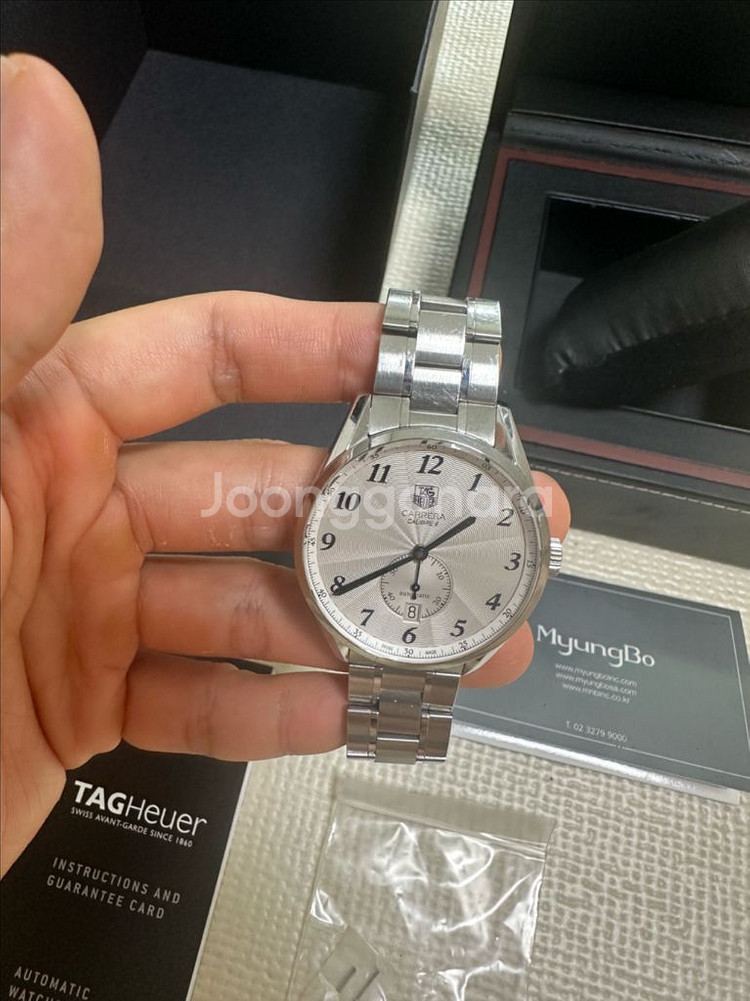 테그호이어 정품 까레라 헤리티지 38mm 시계--7