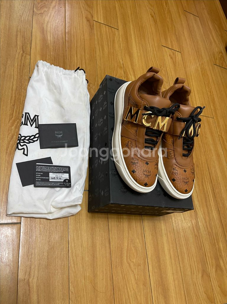 MCM 스니커즈 240cm--8