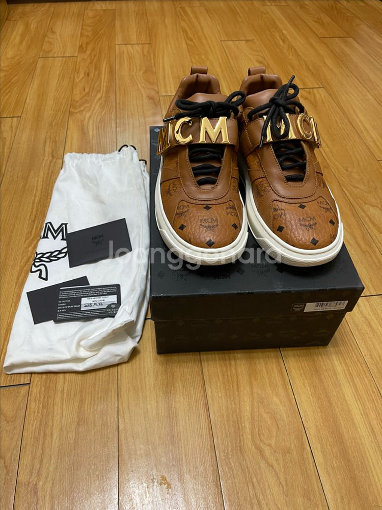 MCM 스니커즈 240cm--5