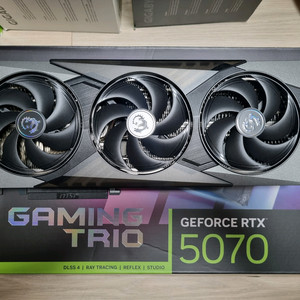 msi rtx 5070 트리오 팝니다
