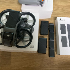 DJI 아바타1 기채 밧데리3개 충전기