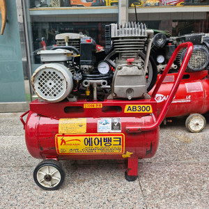 국산에어뱅크콤프레서 3.0HP 콤프레샤 S급 MADE