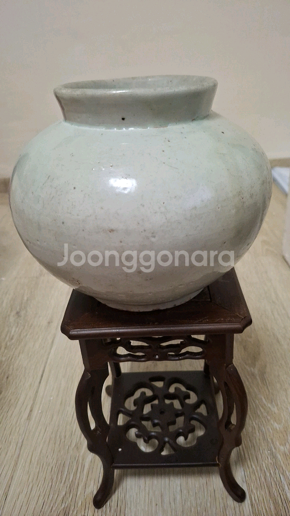 조선백자호--0
