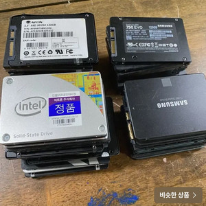 컴퓨터 ssd 120,240 여러개