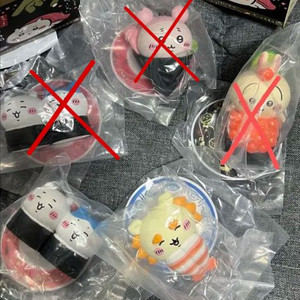 (최저가!! 급처!!)치이카와 스시 피규어