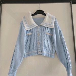 하트큐빅 가디건 미착용