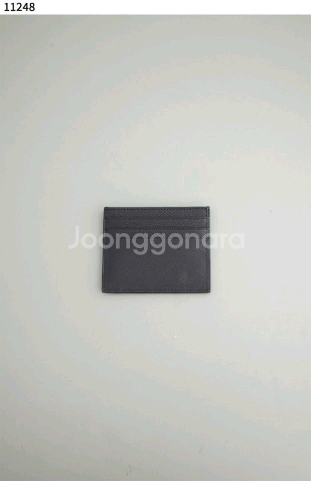 프라다 사피아노 로고 카드홀더 지갑--1