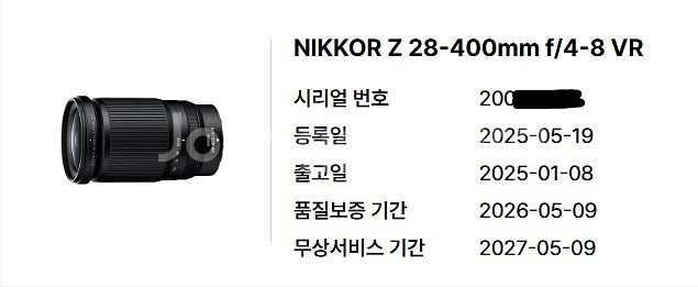 니콘 NIKKOR Z 28-400mm f/4-8 VR--4