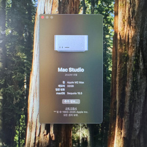 맥스튜디오 M2 max 32g 512SSd 기본형