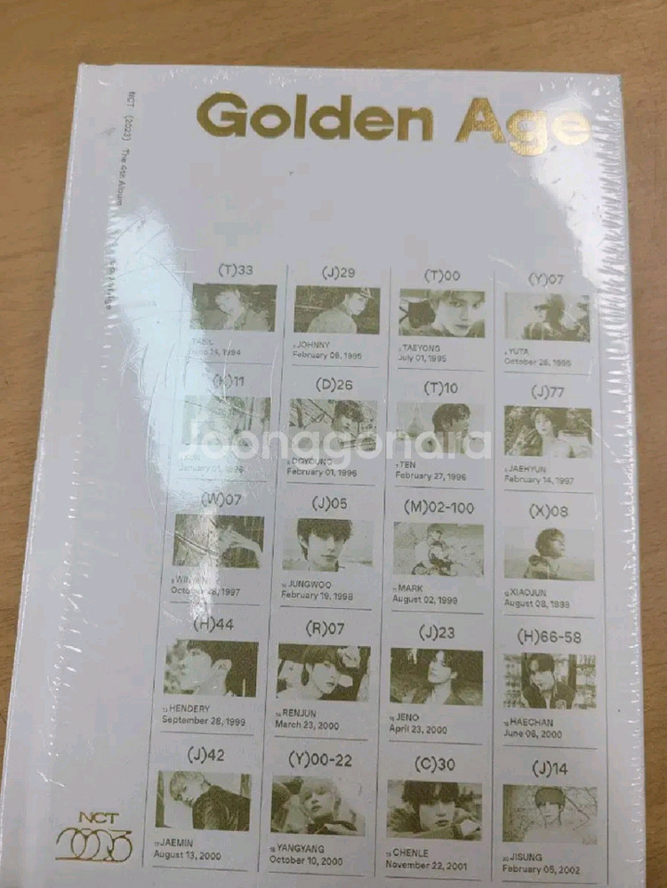 Golden age NCT 미개봉--0