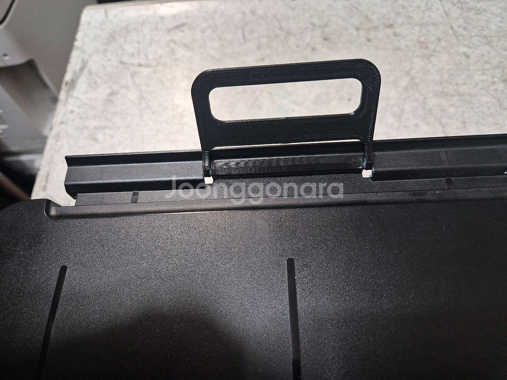 HP8710/8210 용지받침대 끝부분ㅡ스토퍼--3