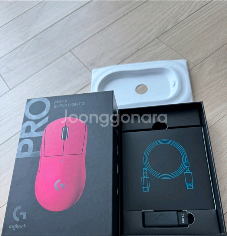 로지텍 GPRO 지슈라2 핑크 팝니다--4