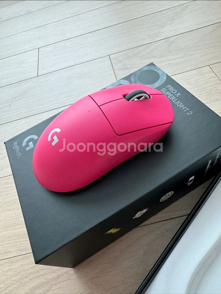 로지텍 GPRO 지슈라2 핑크 팝니다--1